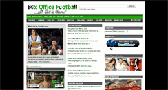 Desktop Screenshot of boxofficefootball.com